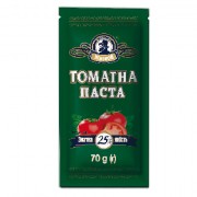 Томатна паста 25% ТМ "Жирнов"СОШЕ" 70 г 30 шт/ящ 
